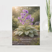 Florens tardiva The Late Bloomer Botanical Kaart (Voorkant)