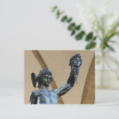 florentie, italiaanse sculptuur briefkaart (Staand voorkant)