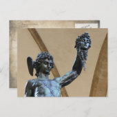 florentie, italiaanse sculptuur briefkaart (Voorkant / Achterkant)