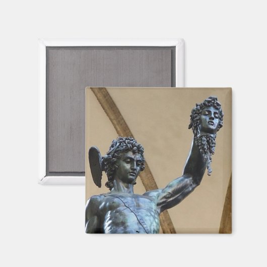 florentie, italiaanse sculptuur magneet (Voorkant / Achterkant)