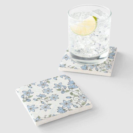 Florentieel patroon 2 2 stenen onderzetter (Zijkant)