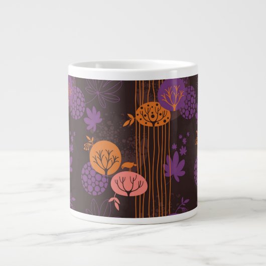 Florentieel patroon 2 3 grote koffiekop (Voorkant)