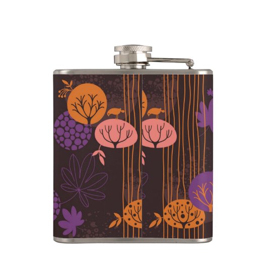 Florentieel patroon 2 3 heupfles (Achterkant)