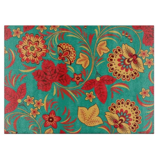 Florentieel patroon 2 3 snijplank (Voorkant)