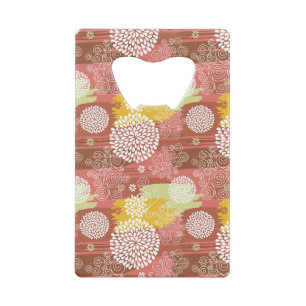 Florentieel patroon 2 creditkaart flessenopener