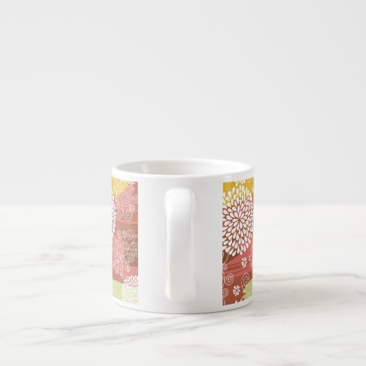 Florentieel patroon 2 espresso kop (Achterkant)