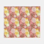Florentieel patroon 2 fleece deken (Voorkant (Horizontaal))