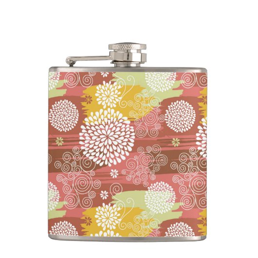 Florentieel patroon 2 heupfles (Voorkant)