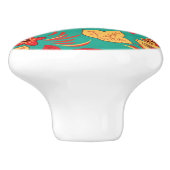 Florentieel patroon 2 keramische knop (Zijkant)