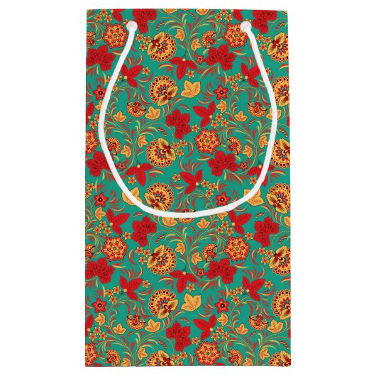 Florentieel patroon 2 klein cadeauzakje (Achterkant)