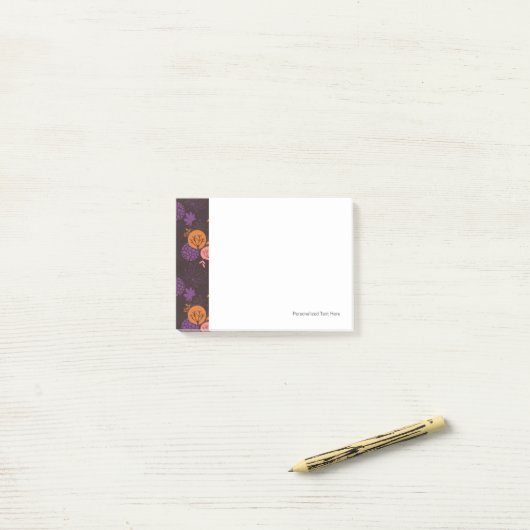 Florentieel patroon 2 post-it® notes (Op bureau)