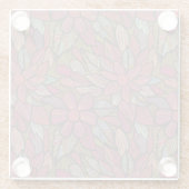 Florentieel patroon 4 2 glazen onderzetter (Achterkant)