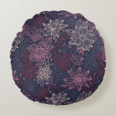 Florentieel patroon 4 2 rond kussen (Voorkant)