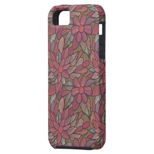 Florentieel patroon 4 Case-Mate iPhone case (Achterkant Links)