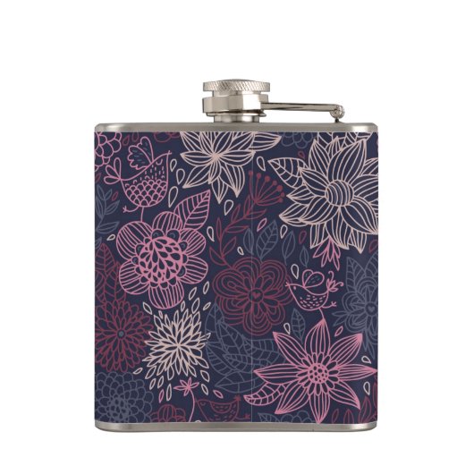 Florentieel patroon 4 heupfles (Achterkant)