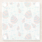 Florentieel patroon 5 2 glazen onderzetter (Achterkant)