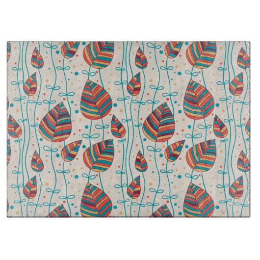 Florentieel patroon 5 2 snijplank (Voorkant)