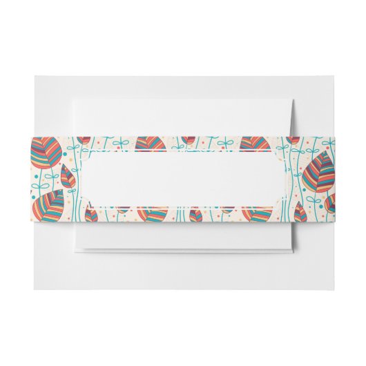 Florentieel patroon 5 2 uitnodigingen wikkel (Voorkant Voorbeeld)