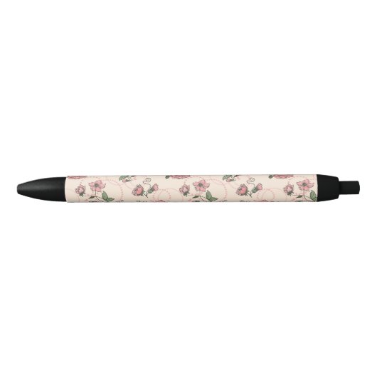 Florentieel patroon 5 2 zwarte inkt pen (Voorkant)