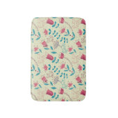 Florentieel patroon met cartoon katten badmat (Voorkant Verticaal)