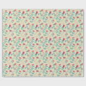 Florentieel patroon met cartoon katten cadeaupapier (Vlak)