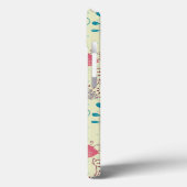 Florentieel patroon met cartoon katten Case-Mate iPhone case (Achterkant / Links)