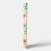 Florentieel patroon met cartoon katten Case-Mate iPhone case (Achterkant / Rechts)