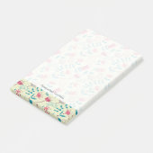 Florentieel patroon met cartoon katten post-it® notes (Schuin)