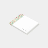 Florentieel patroon met cartoon katten post-it® notes (Schuin)