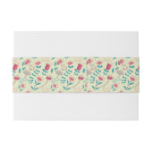 Florentieel patroon met cartoon katten uitnodigingen wikkel (Achterkant Voorbeeld)