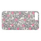 Florentieel patroon met cartoon vogels Case-Mate iPhone case (Achterkant (Horizontaal))