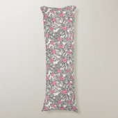 Florentieel patroon met cartoon vogels lichaamskussen (Voorkant Verticaal)