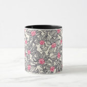 Florentieel patroon met cartoon vogels mok (Midden)