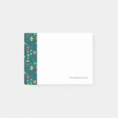 Florentieel patroon met cartoon vogels post-it® notes (Voorkant)