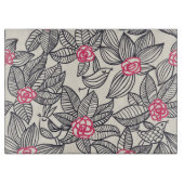 Florentieel patroon met cartoon vogels snijplank (Voorkant)