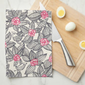 Florentieel patroon met cartoon vogels theedoek (Quarter Fold)