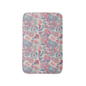 Florentieel patroon met vogel en vlinder badmat (Voorkant Verticaal)