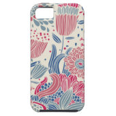 Florentieel patroon met vogel en vlinder Case-Mate iPhone case (Achterkant)