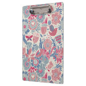 Florentieel patroon met vogel en vlinder klembord (Links)