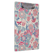 Florentieel patroon met vogel en vlinder klembord (Rechts)