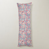 Florentieel patroon met vogel en vlinder lichaamskussen (Achterkant (Verticaal))