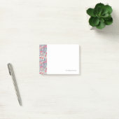 Florentieel patroon met vogel en vlinder post-it® notes (Kantoor)