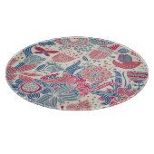 Florentieel patroon met vogel en vlinder snijplank (Hoek)