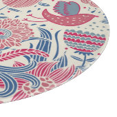 Florentieel patroon met vogel en vlinder snijplank (Hoek)