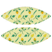 Florentijn met gele roos en tulpbloemen american football (Panelen)