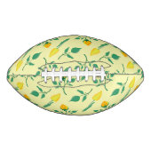 Florentijn met gele roos en tulpbloemen american football (Voorkant)