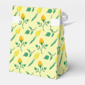 Florentijn met gele roos en tulpbloemen bedankdoosjes (Achterkant)