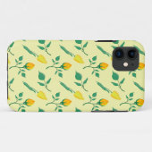 Florentijn met gele roos en tulpbloemen Case-Mate iPhone case (Achterkant (horizontaal))