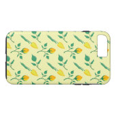 Florentijn met gele roos en tulpbloemen Case-Mate iPhone case (Achterkant (Horizontaal))