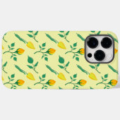 Florentijn met gele roos en tulpbloemen Case-Mate iPhone case (Achterkant (horizontaal))